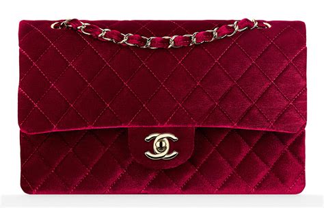 velvet chanel flap